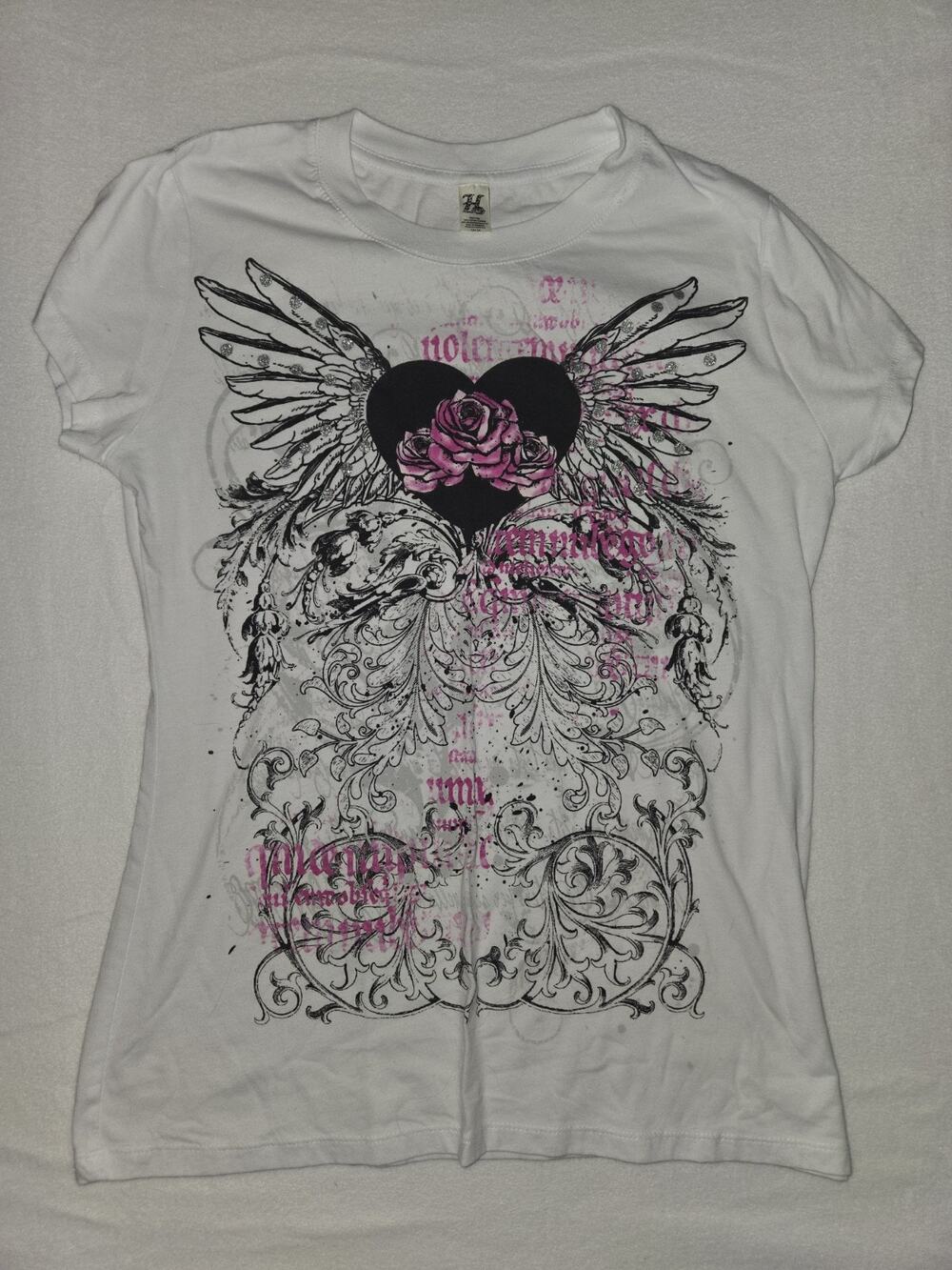 Y2K Style Graphic Women's Tshirt Size 1X Better Fits Size SM/M